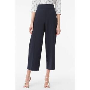 Tailored Rebecca Taylor Straight Leg High‎ Rise Clean Suit Dress Pants Size 2